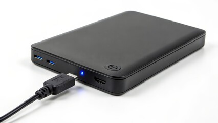 External Hard Drive Charging