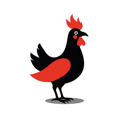 bold rooster logo design for farm, agriculture, and food industry branding