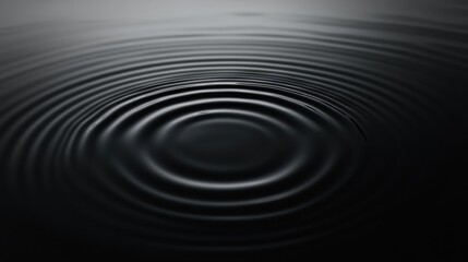 A dark blue water wave with ripples