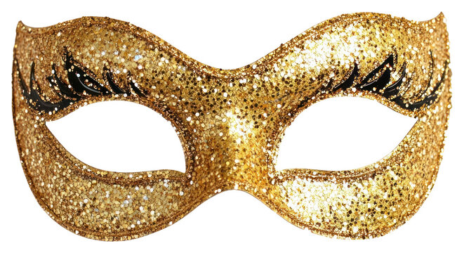 recommend clip art: PNG Gold glitter masquerade mask gold gold glitter decorative.