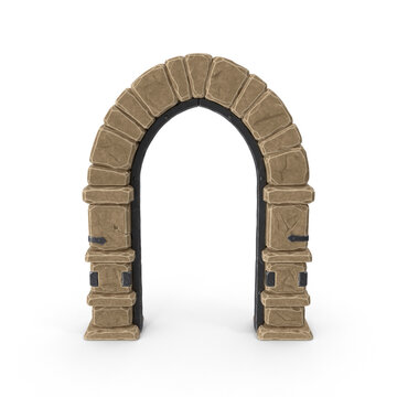 Keystone archway structure