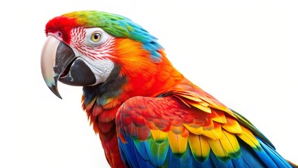 Obraz premium Scarlet Macaw Portrait