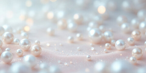 Concept photo pearl with space for text