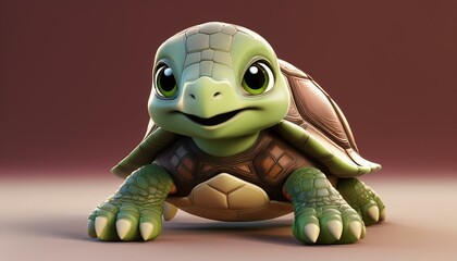 Fototapeta premium Niedliche Schildkröte
