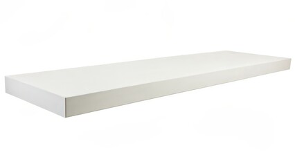 White Floating Shelf