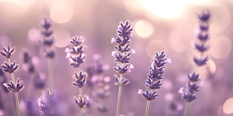 lavender flowers in the field
