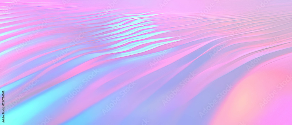 Poster vibrant gradient sound waves create a soothing abstract background design for creative projects