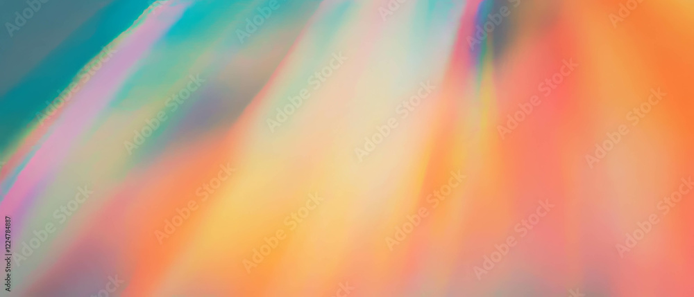 Poster colorful gradient abstract background with smooth banner design