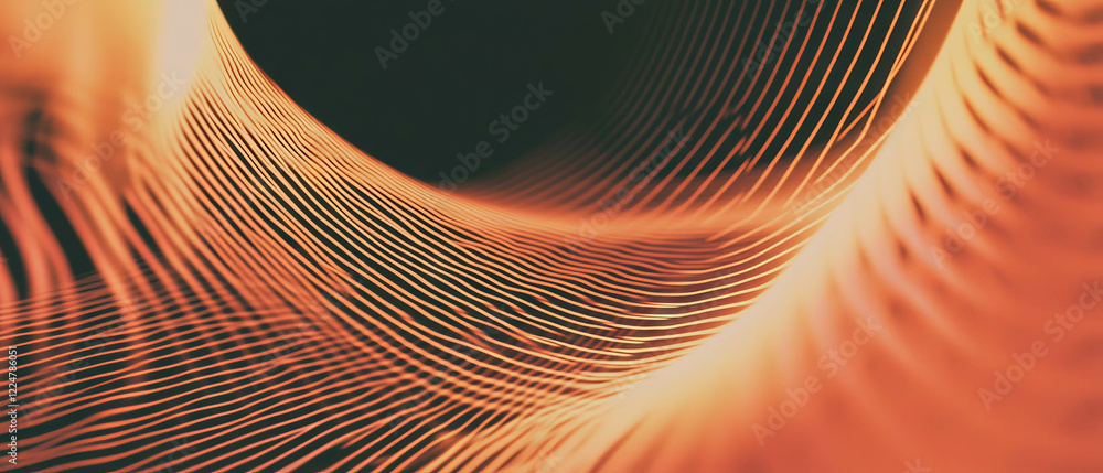 Poster Energetic abstract background showcasing rhythmic music pulses in dynamic form