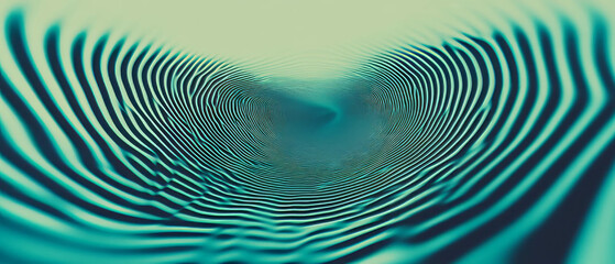 Swirling spiral sound waves design with space for logo and dynamic banner