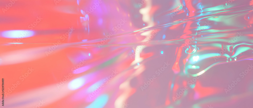 Aufkleber abstract background featuring visualized audio spectrum with central clear area