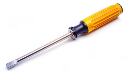Fototapeta premium Yellow-handled Screwdriver