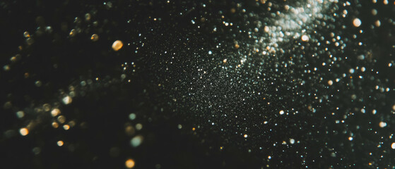 Confetti shower creates a celebratory atmosphere against a dark background