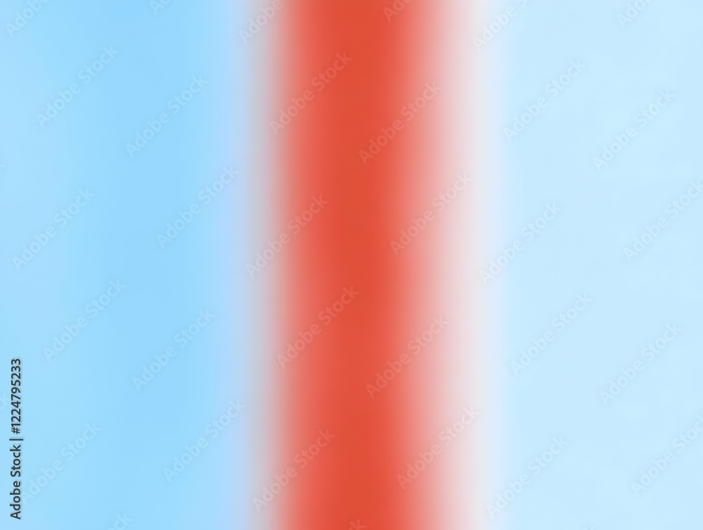 Poster blurry gradient background blends softly from blue to red and back to blue, creating a smooth transi