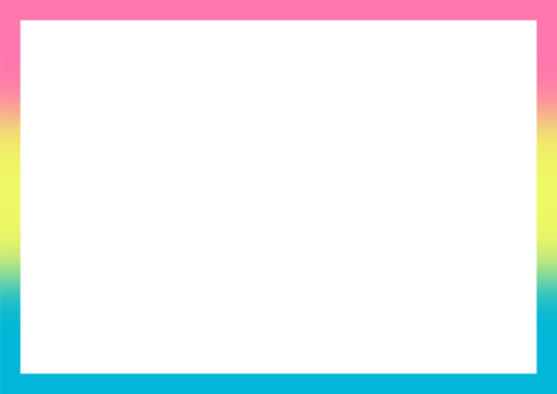 Color’s smooth gradients frame. Colorful pastel rectangle frame. Ombré colors - Powered by Adobe