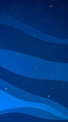 Fototapeta premium Abstract Blue Wavy Background Creates a Serene and Calming Atmosphere with Subtle Lighting