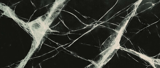 Cracked glass texture overlay on a dark background with central focus highlighting intricate details