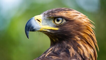 Fototapeta premium Portrait of Golden Eagle (Aquila chrysaetos) Close-Up