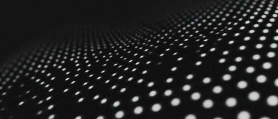 Dynamic dot texture overlay with subtle transitions on a black background for creative projects