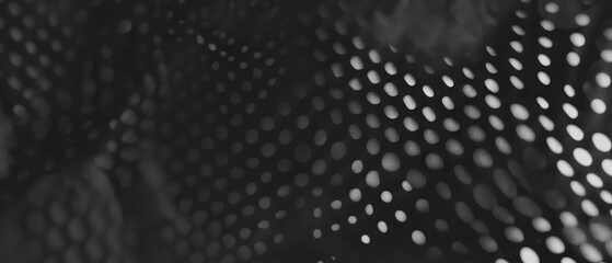 Overlay of organic dot texture creating a dynamic pattern on dark background