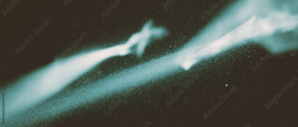 Aufkleber dusty overlay texture with lens flare and subtle noise for digital background design