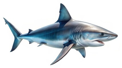 Fototapeta premium Blue Shark Illustration