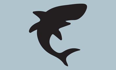 fish silhouette vector illustration fish, illustration, vector, in silhouette, underwater, undersea, seafood, animal, sea, cut out, horizontal, icon set, outline, usa, cartoon, fishing, crab, nature, 