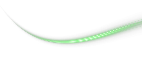 glowing green neon trail across a cityscape—ideal for PNG automotive vectors, high-speed road effects, or futuristic traffic and night motion designs