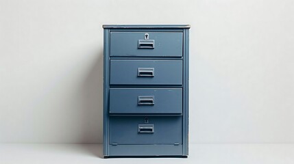 Fototapeta premium A drawer is a sliding storage compartment typically found in furniture like desks or cabinets. Used to organize items, drawers come in various sizes and designs, providing convenient access and keepin