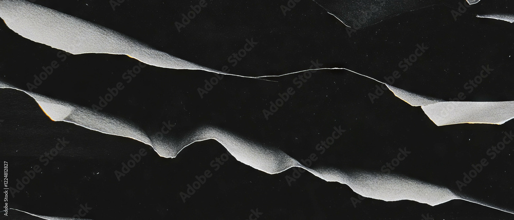 Poster Gradient paper texture with smooth transitions against a black backdrop