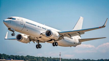 Obraz premium airplane at the airport