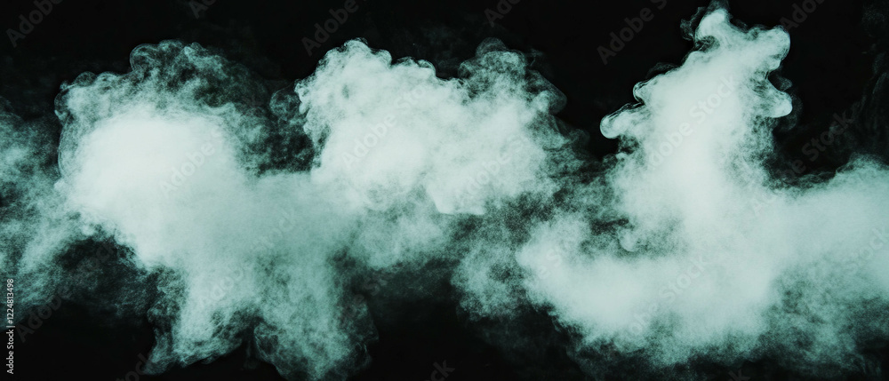 Poster highly detailed dust particles overlay texture on a black background for creative use