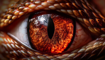 Lizard Eye Macro Photography