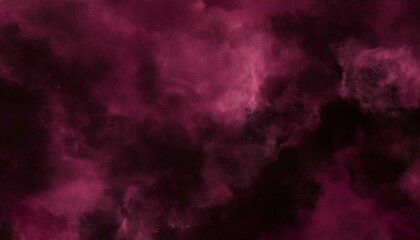 Black dark purple red burgundy wine magenta maroon plum watercolor water. Abstract art colorful background. Chaos daub stain grunge dirty smoke fog.Fantasy dramatic storm night sky with clouds.Design.