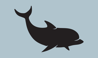 fish silhouette vector illustration fish, illustration, vector, in silhouette, underwater, undersea, seafood, animal, sea, cut out, horizontal, icon set, outline, usa, cartoon, fishing, crab, nature, 