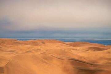The beautiful red sands of the Namib Desert