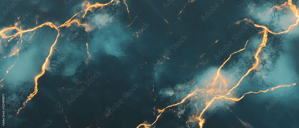 Poster dynamic lightning overlay texture featuring shadows and highlights on dark background