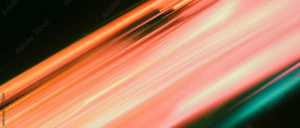 Aufkleber Softly blurred line texture overlay creating a gentle effect against a dark background