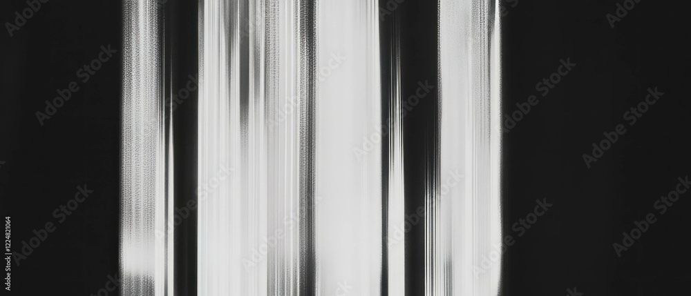 Poster overlay texture featuring fading lines on a black background for artistic effects
