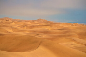 The beautiful red sands of the Namib Desert