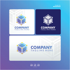 Cube Technology Logo Modern