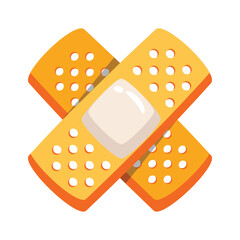 Get this amazing flat style icon of bandage in trendy style