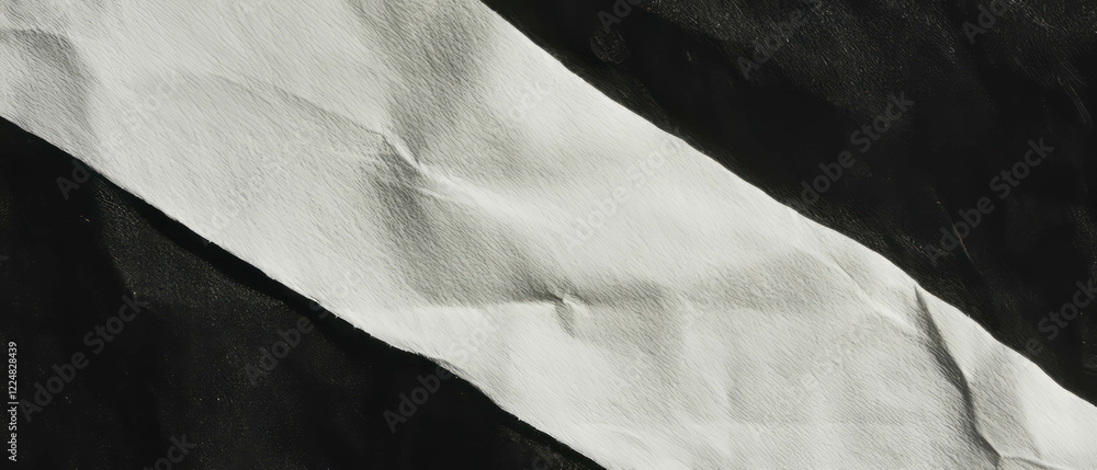 Poster Overlay texture of paper on a black background, creating space for notes or messages