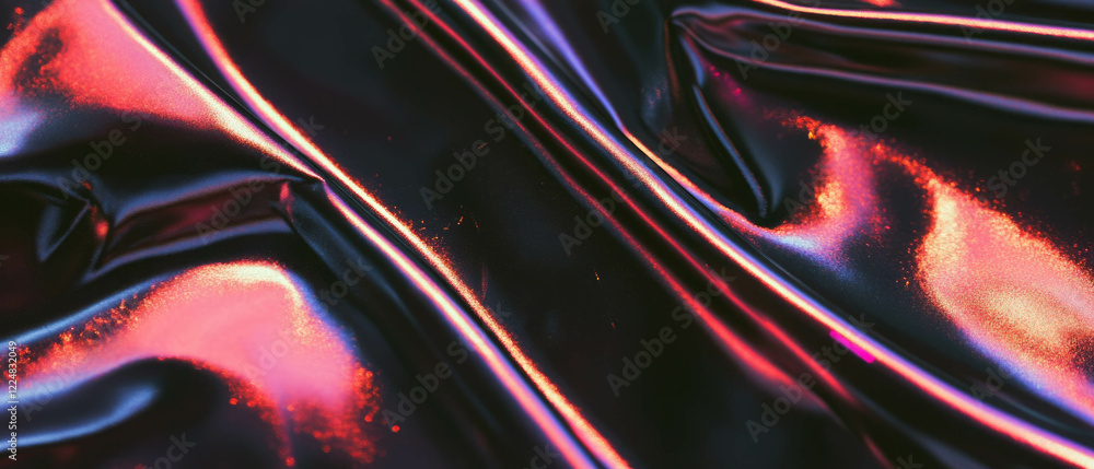 Poster elegant shimmer overlay with subtle reflections on a dark textured background