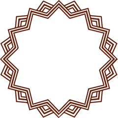 Beautiful flower art and mandala vector design