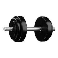 dumbbell isolated on white