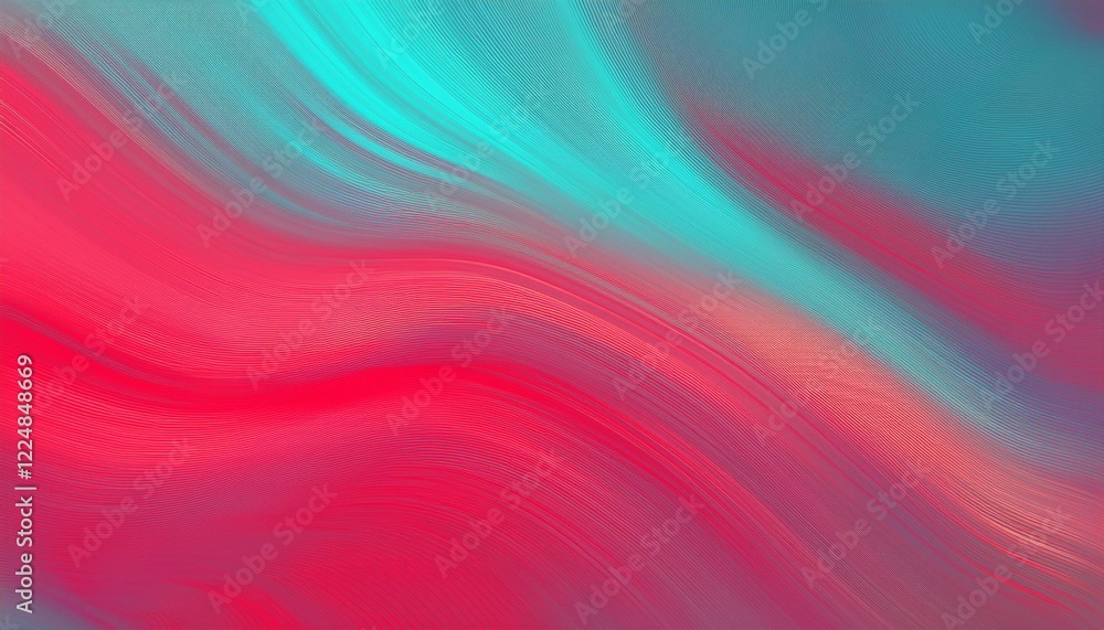 Wall mural abstract blurred colorful stripes of light, gradient effect with glowing and motion background graph