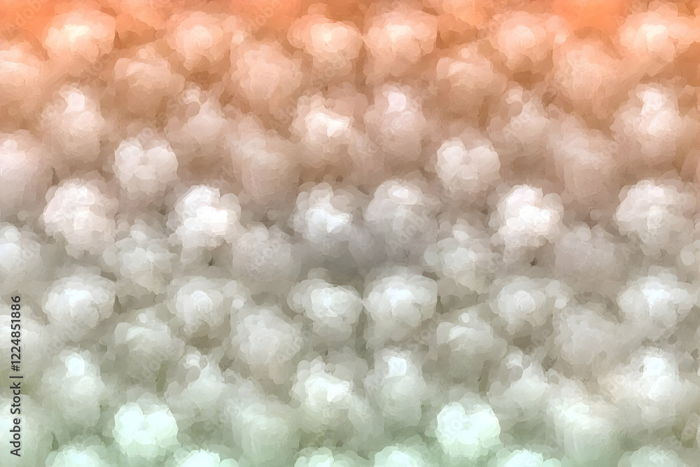 Poster abstract background creates soft, dreamlike visual with gentle gradient and delicate texture.