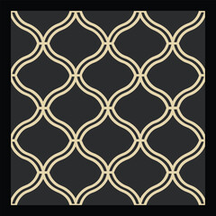 Naklejka premium Luxurious Geometric Pattern Collection | Stunning Vector Designs for Home Décor, Digital Projects, Artistic Backgrounds, and Seamless Fabric Printing. 
