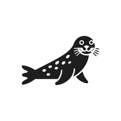 Spotted Seal Swimming Icon